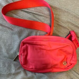 Lululemon Athletica hot pink Crossbody Bag